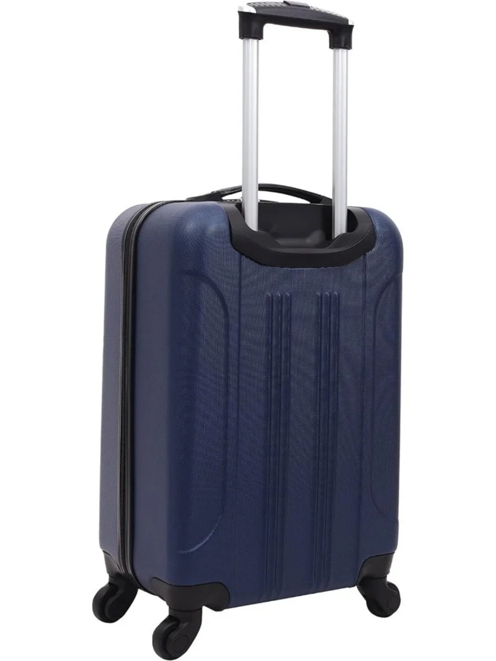 Navy Blue 20-Inch Carry-On Luggage - Lightweight, Durable, Travel Essential